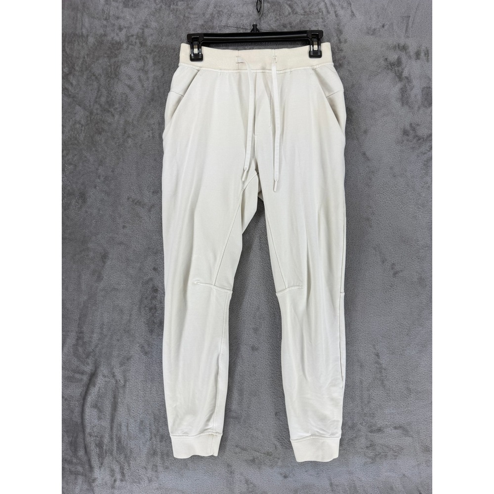 Lululemon City Sweat Jogger Mens XS‎ Off White Bone French Terry M5543S Pants